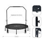 Voir la diapositive 2 : JUMP4FUN Mini Trampoline Fitness Jump4fun Pliable Double-Bar - Ø122cm