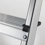 Voir la diapositive 4 : HAILO Escabeau 6 marches 3m05 en aluminium - L60