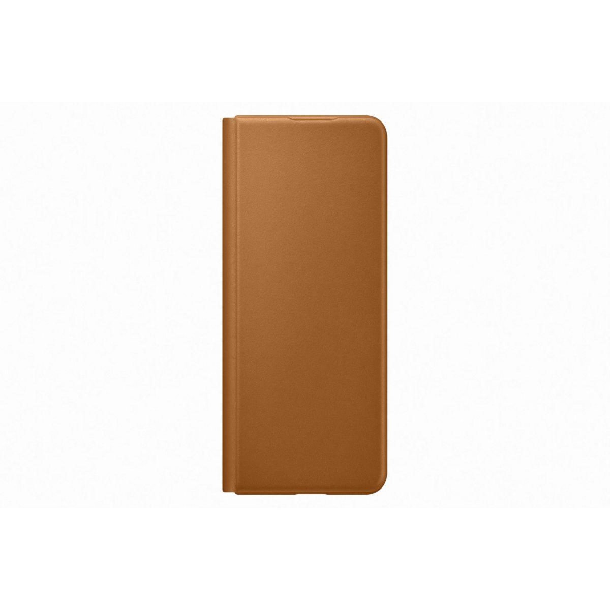 Samsung Coque Z Fold 3 Cuir marron clair