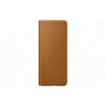 Samsung Coque Z Fold 3 Cuir marron clair