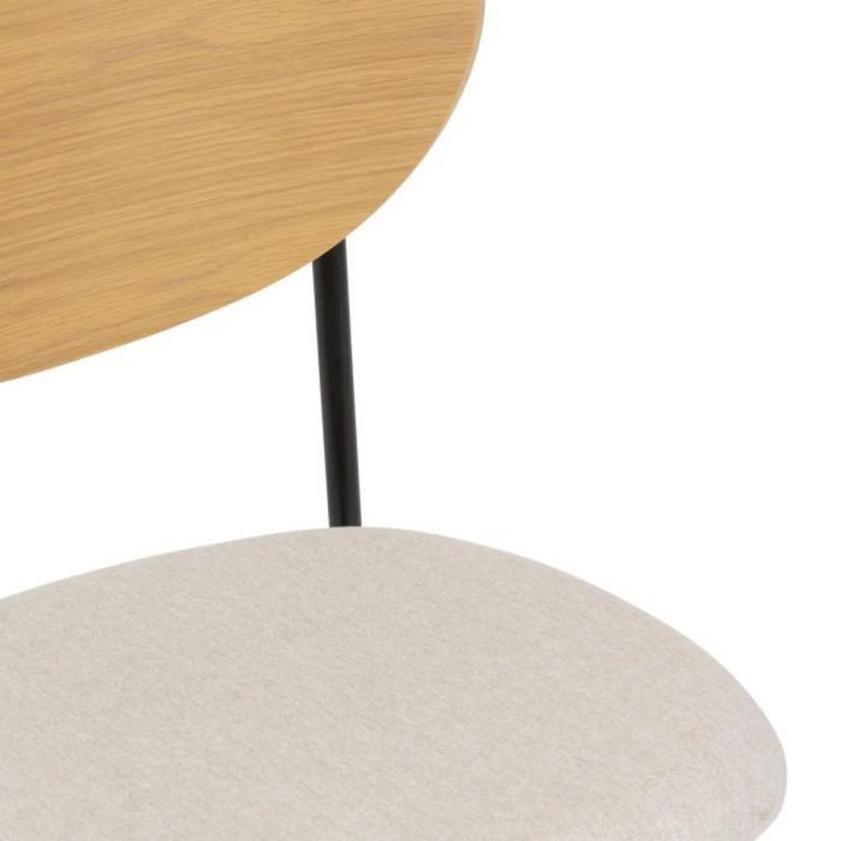 ATMOSPHERA Lot de 2 Chaises Design  Jaisa  81cm Beige