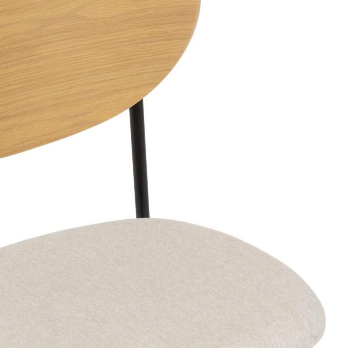 ATMOSPHERA Lot de 2 Chaises Design  Jaisa  81cm Beige