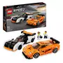 LEGO Speed Champions 76918 - McLaren Solus GT et McLaren F1 LM, Jouet de Contruction Voiture de Course, Kit de Maquette Hypercar