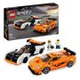 Voir la diapositive 2 : LEGO Speed Champions 76918 - McLaren Solus GT et McLaren F1 LM, Jouet de Contruction Voiture de Course, Kit de Maquette Hypercar