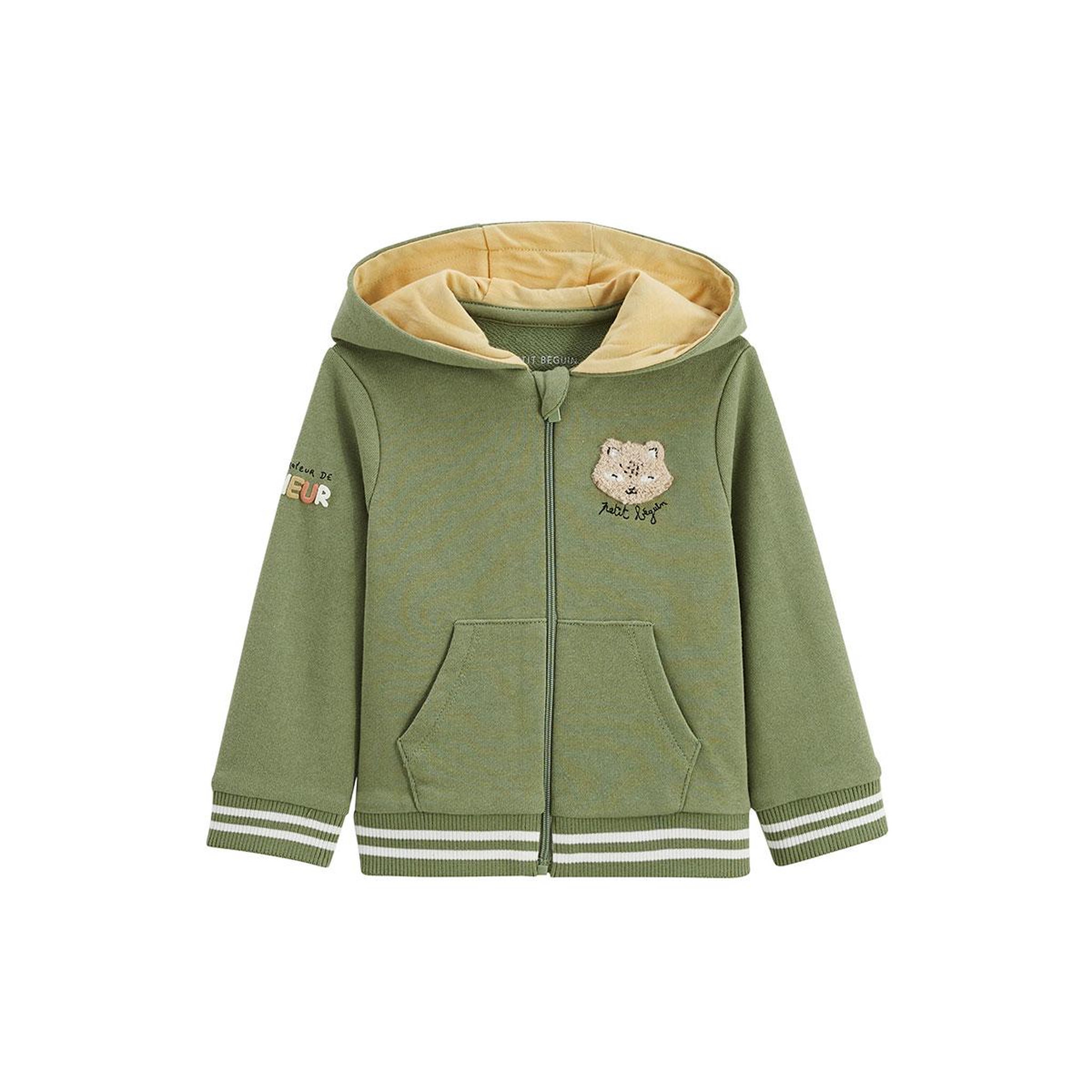 Voir la diapositive 1 : Petit Béguin Sweat à capuche enfant gabin