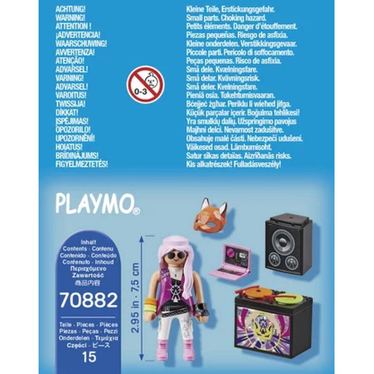 PLAYMOBIL 70882 - DJ et table de mixage