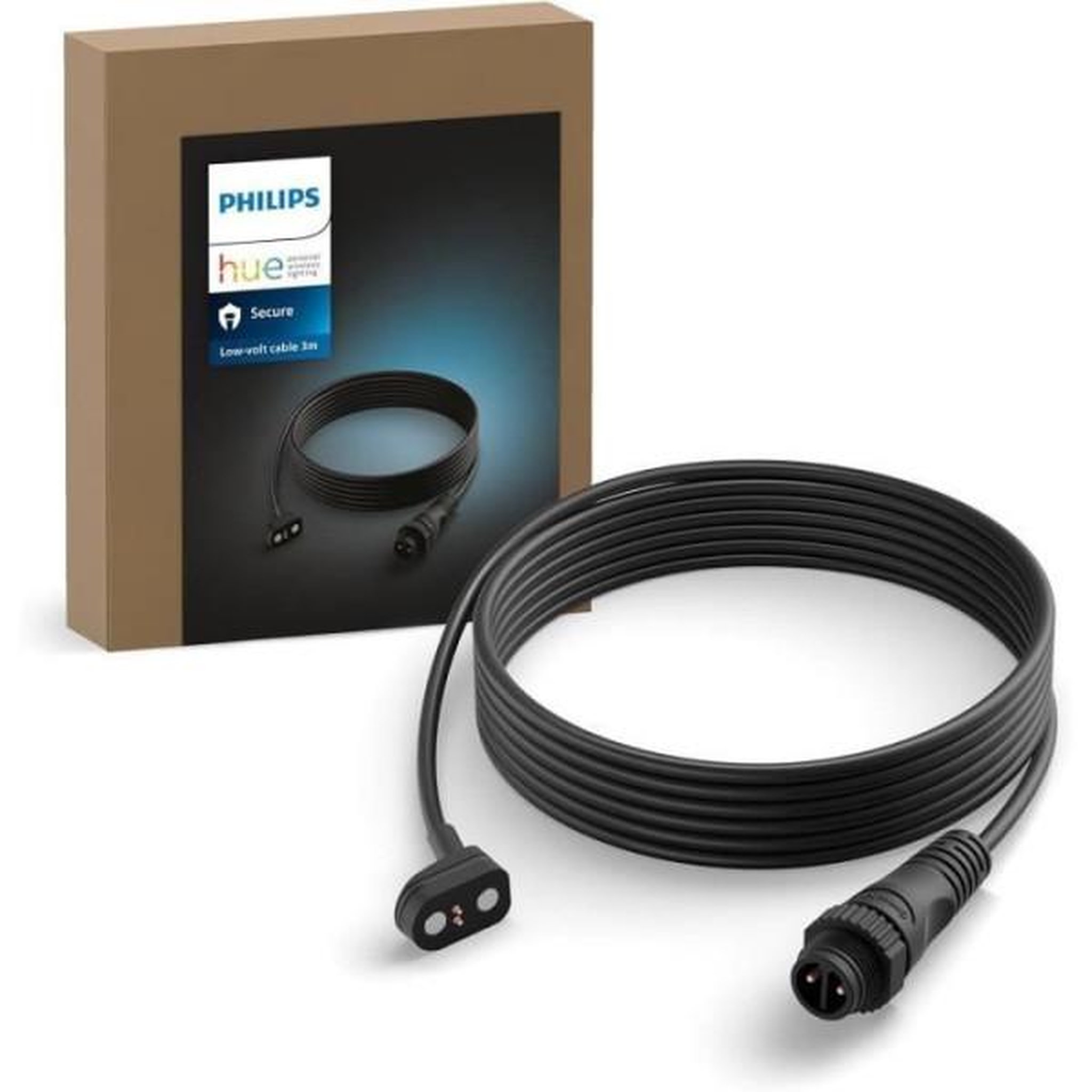 PHILIPS HUE Câble de charge d'extérieur - philips hue - csa-2da - 5 m - 24 v - noir