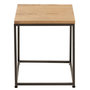 Voir la diapositive 2 : Paris Prix Table d'Appoint en Bois  Dresa  42cm Naturel