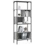 Voir la diapositive 4 : VIDAXL Bibliotheque 5 niveaux sonoma gris 76x33x188,5 cm