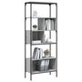 Voir la diapositive 4 : VIDAXL Bibliotheque 5 niveaux sonoma gris 76x33x188,5 cm