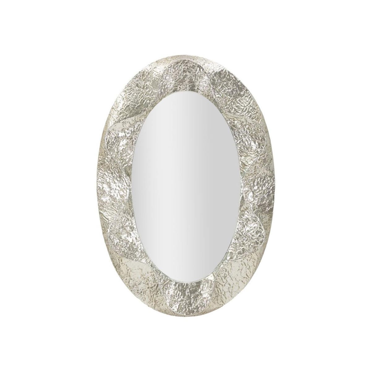 Paris Prix Miroir Ovale Design  Argelux  128cm Argent