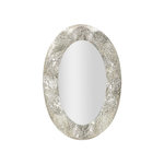 Paris Prix Miroir Ovale Design  Argelux  128cm Argent