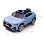Voir la diapositive 2 : MILLY MALLY Voiture electrique Audi E-Tron Sportback 4x4 Bleu