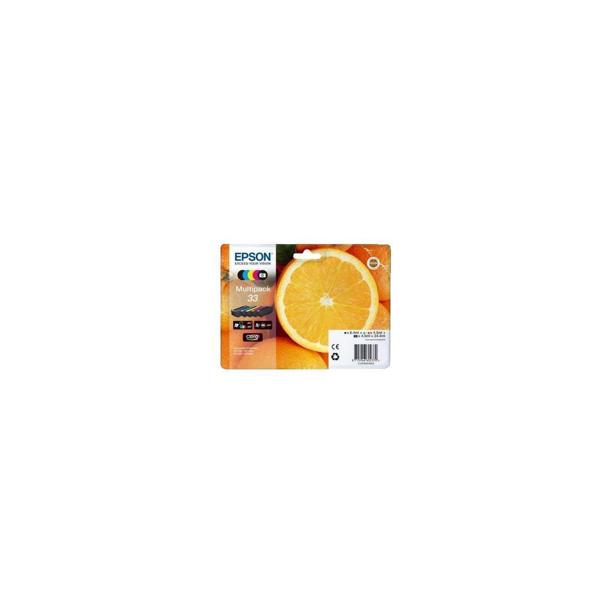 Epson Pack de cartouches d'encre Epson Oranges haute capacité (XL)