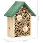 Voir la diapositive 6 : VIDAXL Hotel a insectes 2 pcs 23x14x29 cm Bois de sapin massif