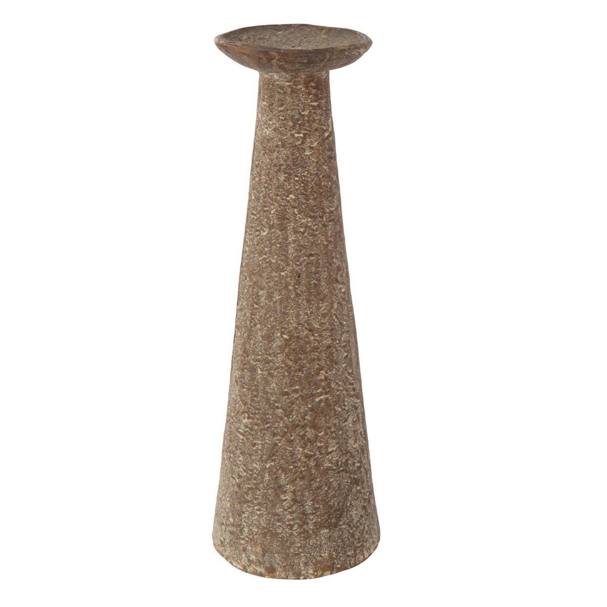 Paris Prix Bougeoir Déco en Métal  Darrel  36cm Marron