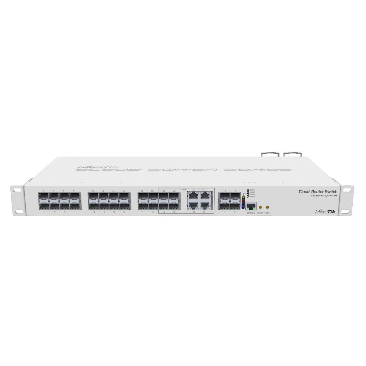 Mikrotik Commutateur réseau Mikrotik CRS328-4C-20S-4S+RM avec 24 ports SFP et 4 ports SFP+