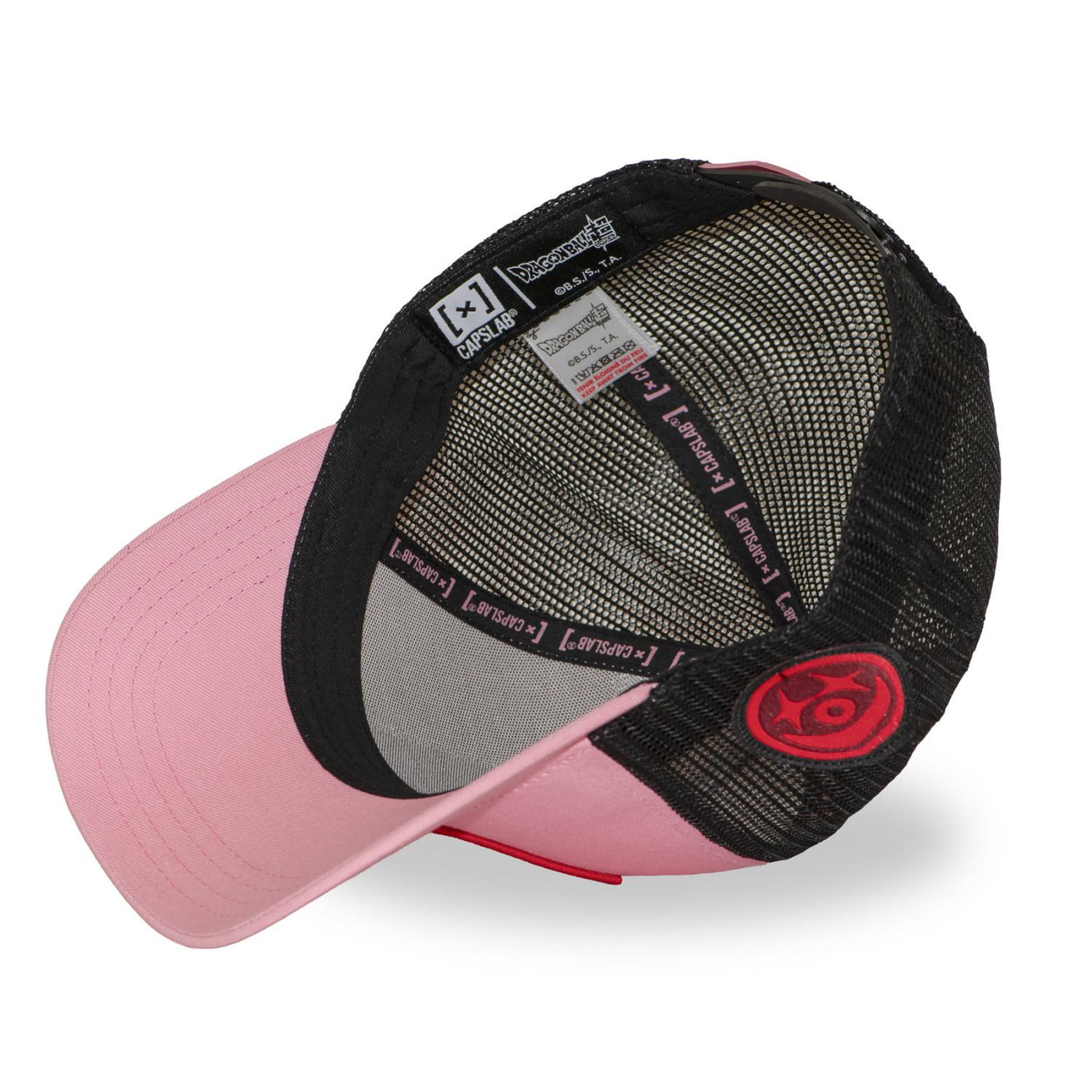 Voir la diapositive 6 : CAPSLAB Casquette trucker premium avec filet et patch Dragon Ball Super Jiren