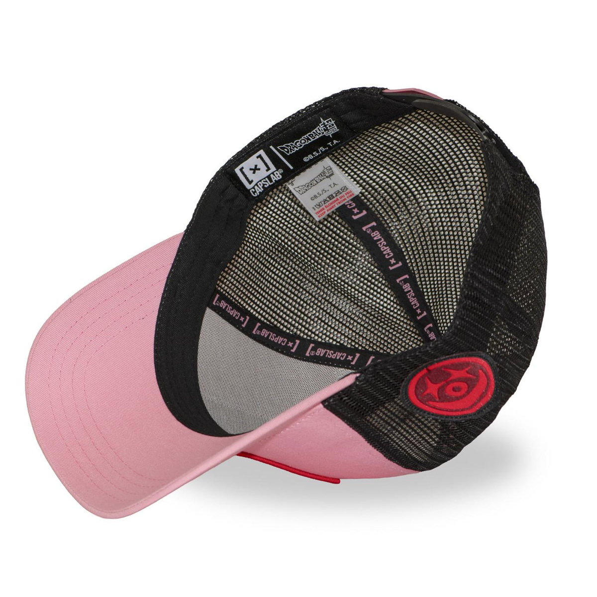 CAPSLAB Casquette trucker premium avec filet et patch Dragon Ball Super Jiren