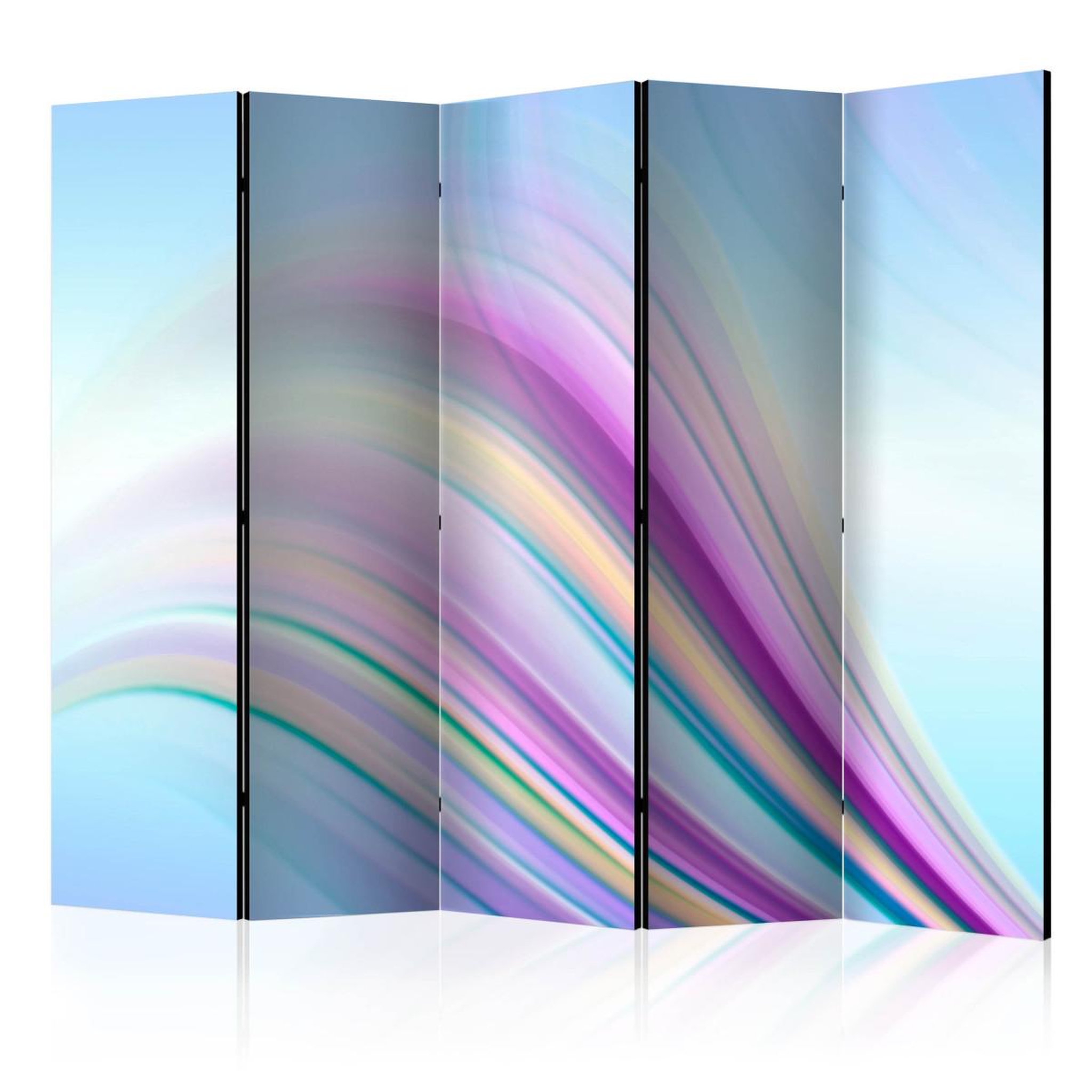 Paris Prix Paravent 5 volets  rainbow abstract background  172x225cm