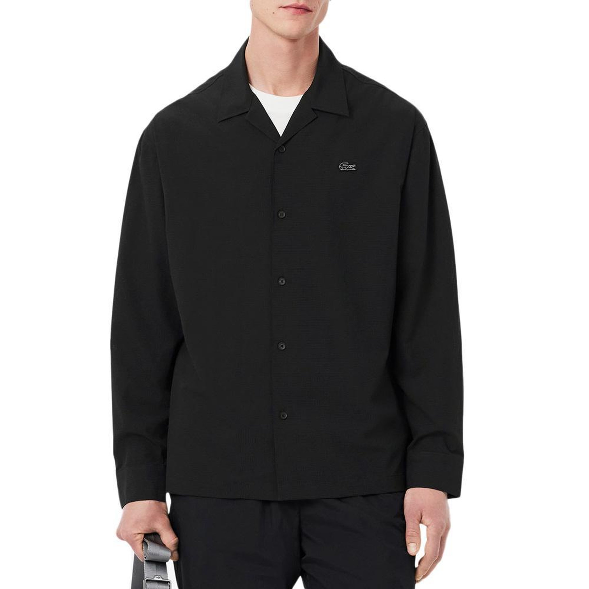 Lacoste Chemise  Homme Lacoste Lightweight. Coloris disponibles : Noir