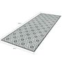Voir la diapositive 5 : ID MARKET Tapis extérieur BAHAMAS gris 80 x 250 CM