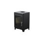 Voir la diapositive 3 : Supra Poêle à bois fonte acier 4.8kw noir - FR9016310B