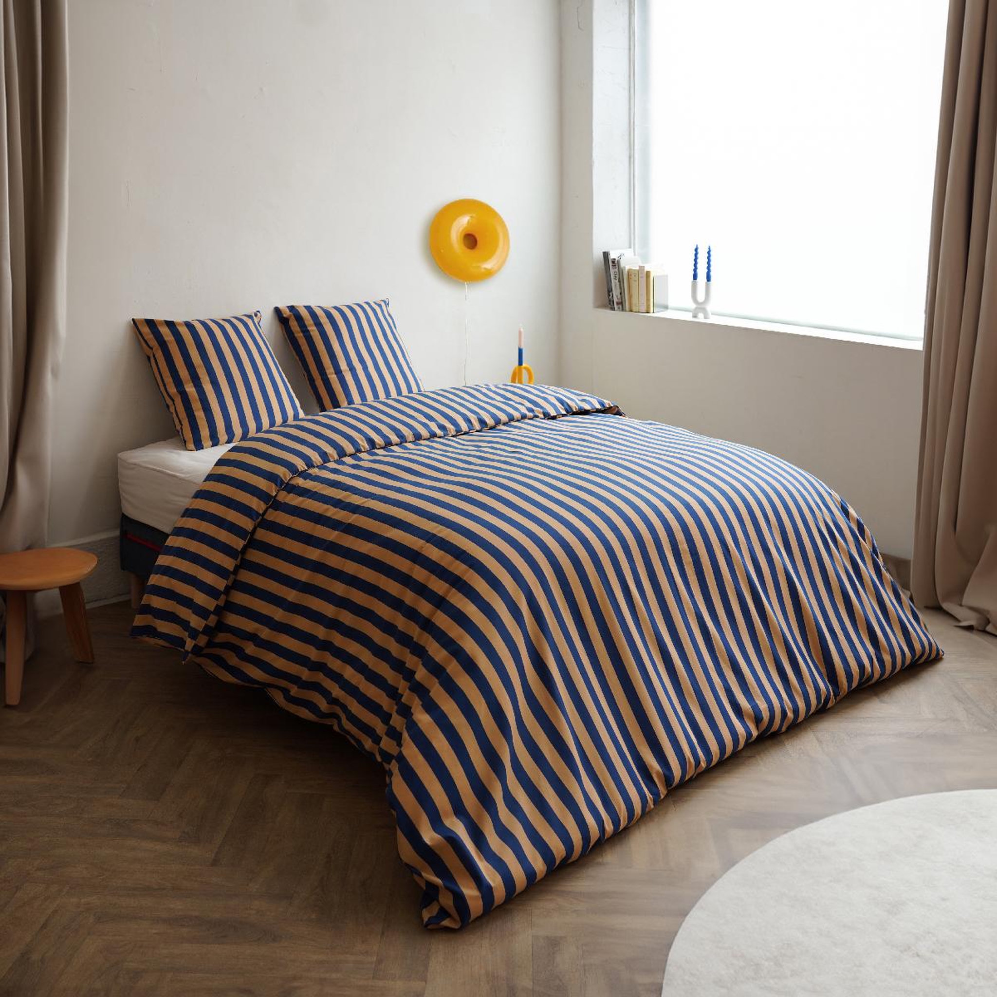 Voir la diapositive 4 : DODO Pack housse de couette + taie(s) d'oreiller coton orion