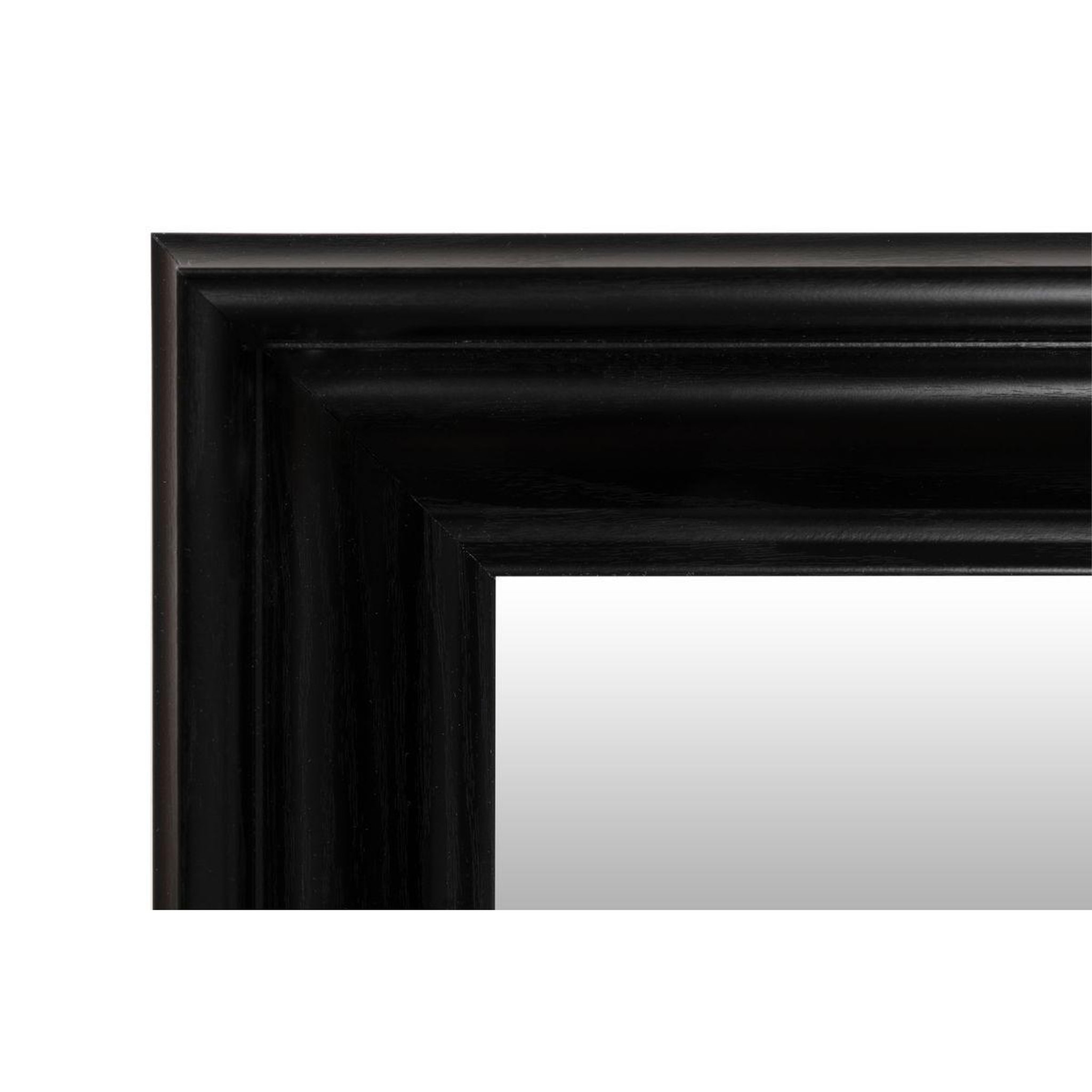 Voir la diapositive 2 : Paris Prix Miroir Mural Déco  Scott  45cm Marron Foncé