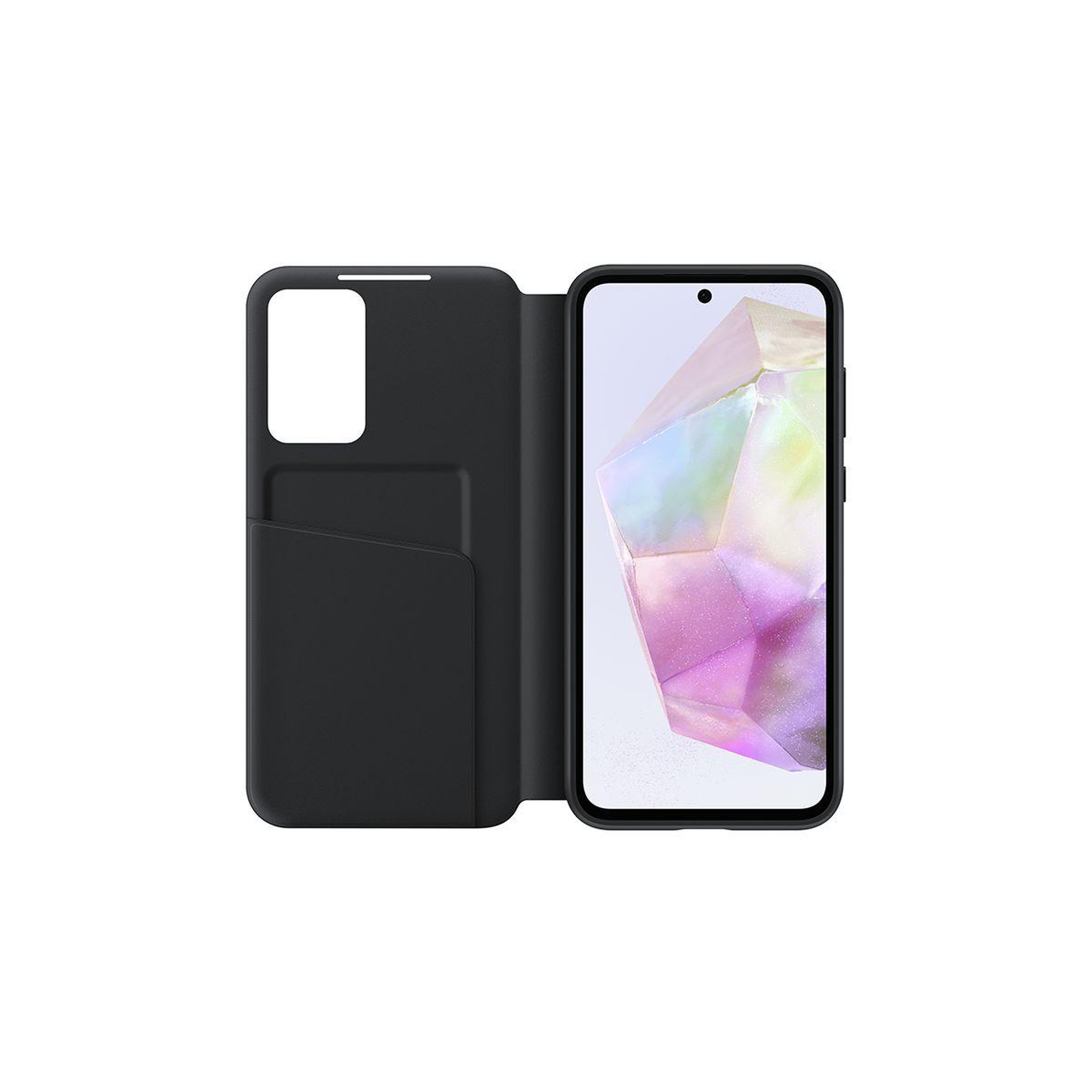 Voir la diapositive 4 : Samsung Etui Samsung A35 Smart S View Noir