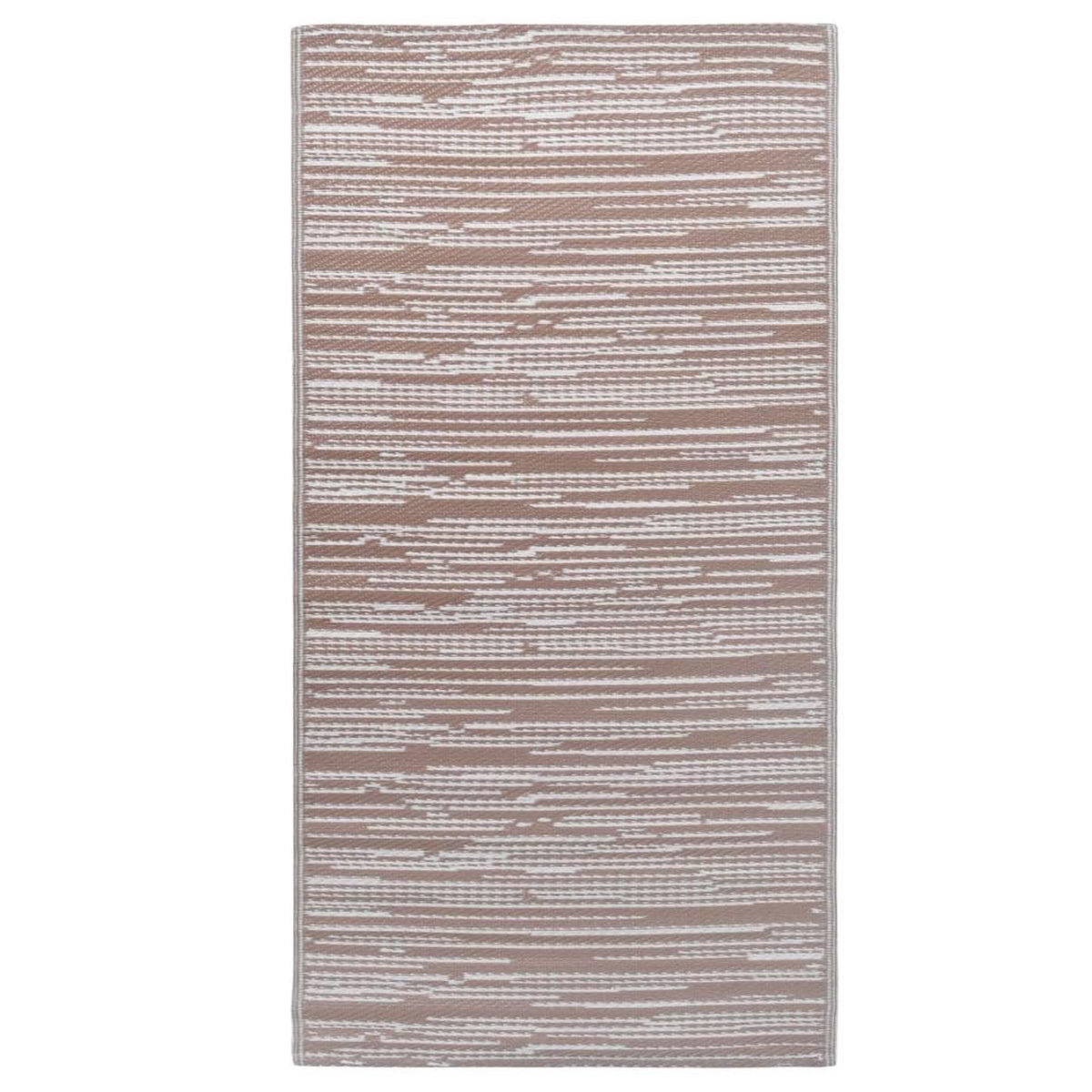 VIDAXL Tapis d'exterieur ARAKIL marron 80x150 cm PP