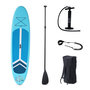 Voir la diapositive 1 : SWEEEK Pack stand up paddle gonflable Julio 9'3'' avec pompe haute pression simple action. pagaie. leash et sac de rangement inclus