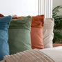 Voir la diapositive 4 : Home collection Parure housse de couette microfibre et velour