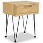 Voir la diapositive 4 : VIDAXL Table de chevet 40x30x50 cm Teck