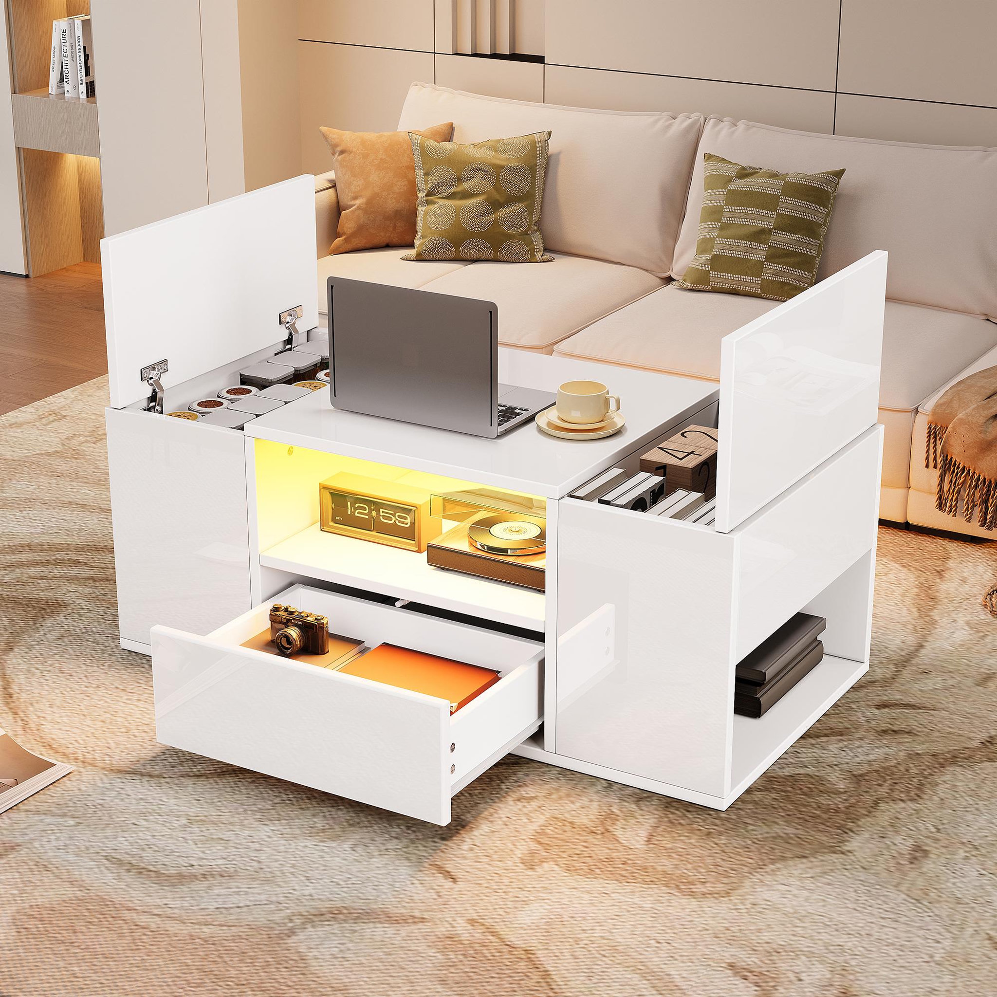 Voir la diapositive 5 : MERAX Table basse