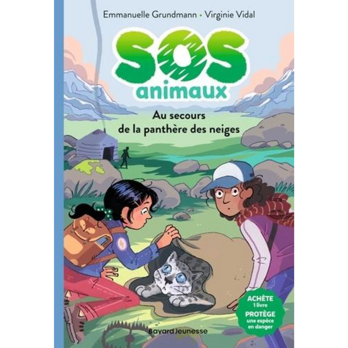 SOS ANIMAUX TOME 1 : AU SECOURS DE LA PANTHERE DES NEIGES, Grundmann Emmanuelle