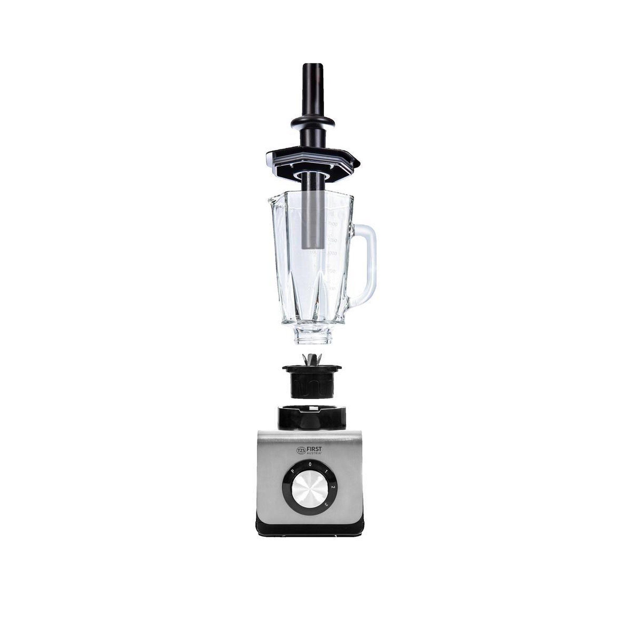 Mooviin First Blender First Austria FA-5240-2 Argenté avec 1200W de puissance