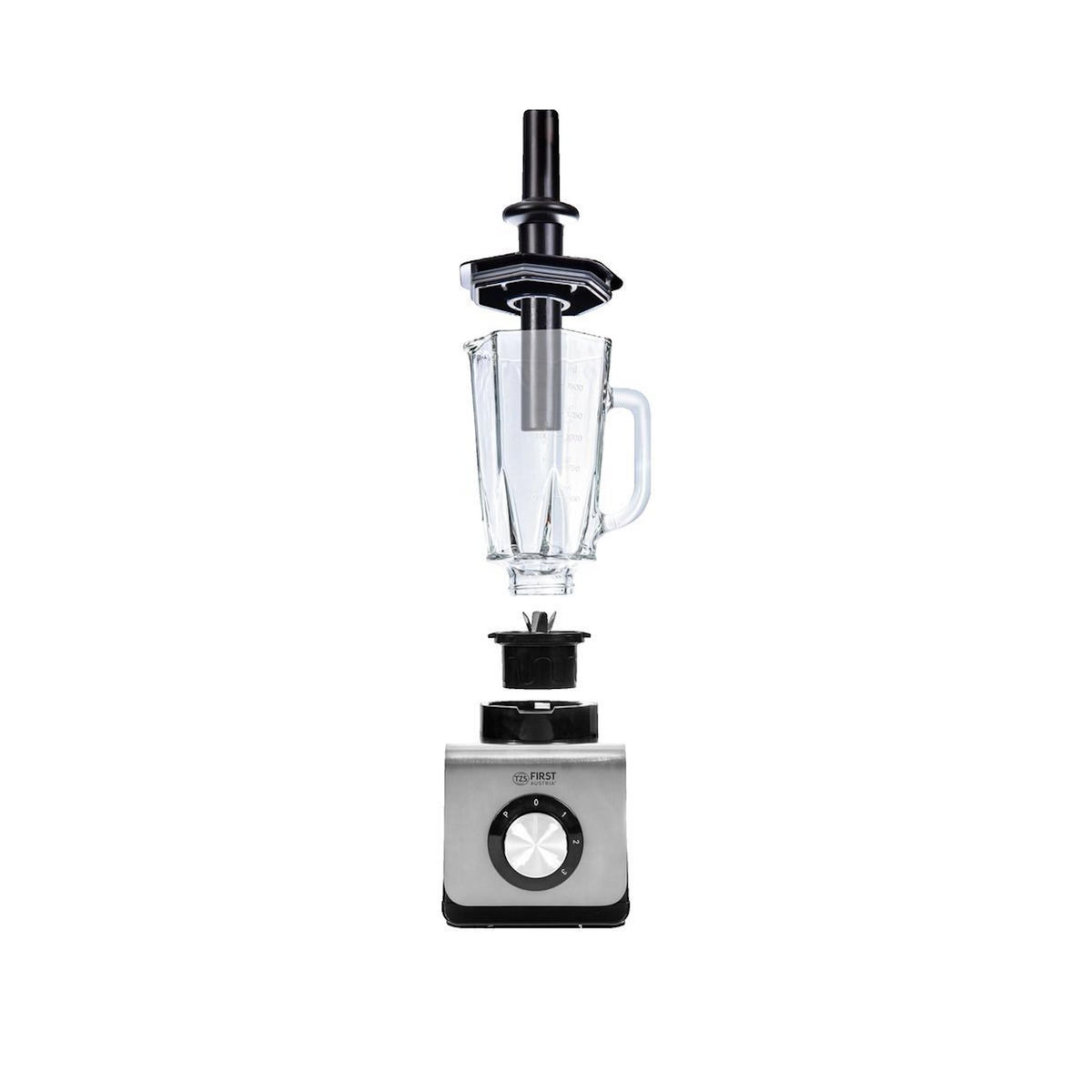 Mooviin First Blender First Austria FA-5240-2 Argenté avec 1200W de puissance