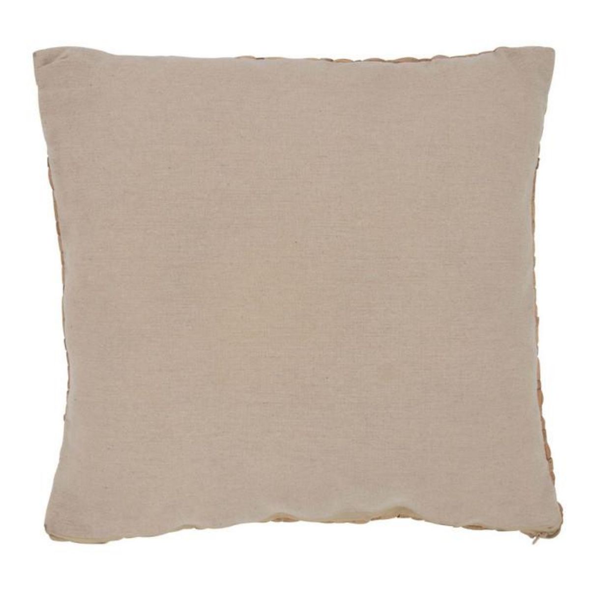 Paris Prix Coussin Déco Carré  Mayssa  45x45cm Naturel