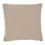 Voir la diapositive 2 : Paris Prix Coussin Déco Carré  Mayssa  45x45cm Naturel