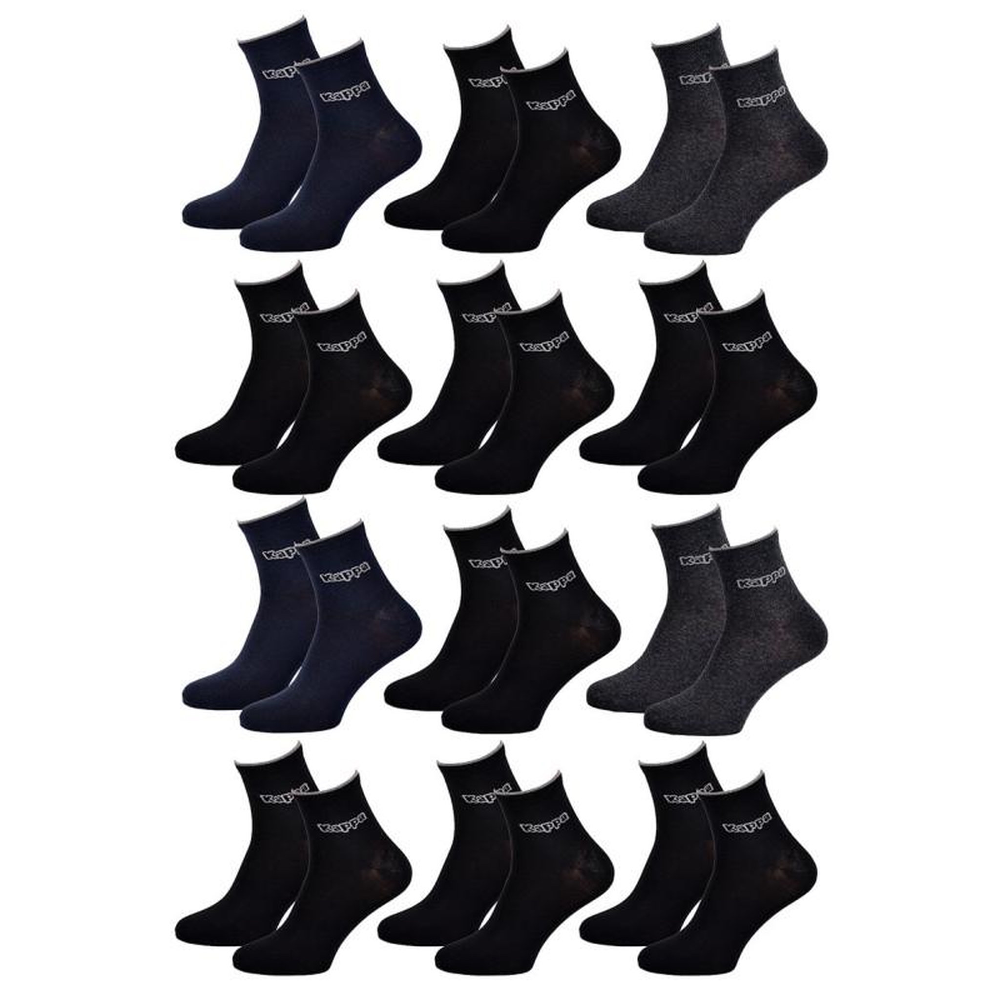 Voir la diapositive 1 : KAPPA Chaussettes Homme QUARTER KAPPA