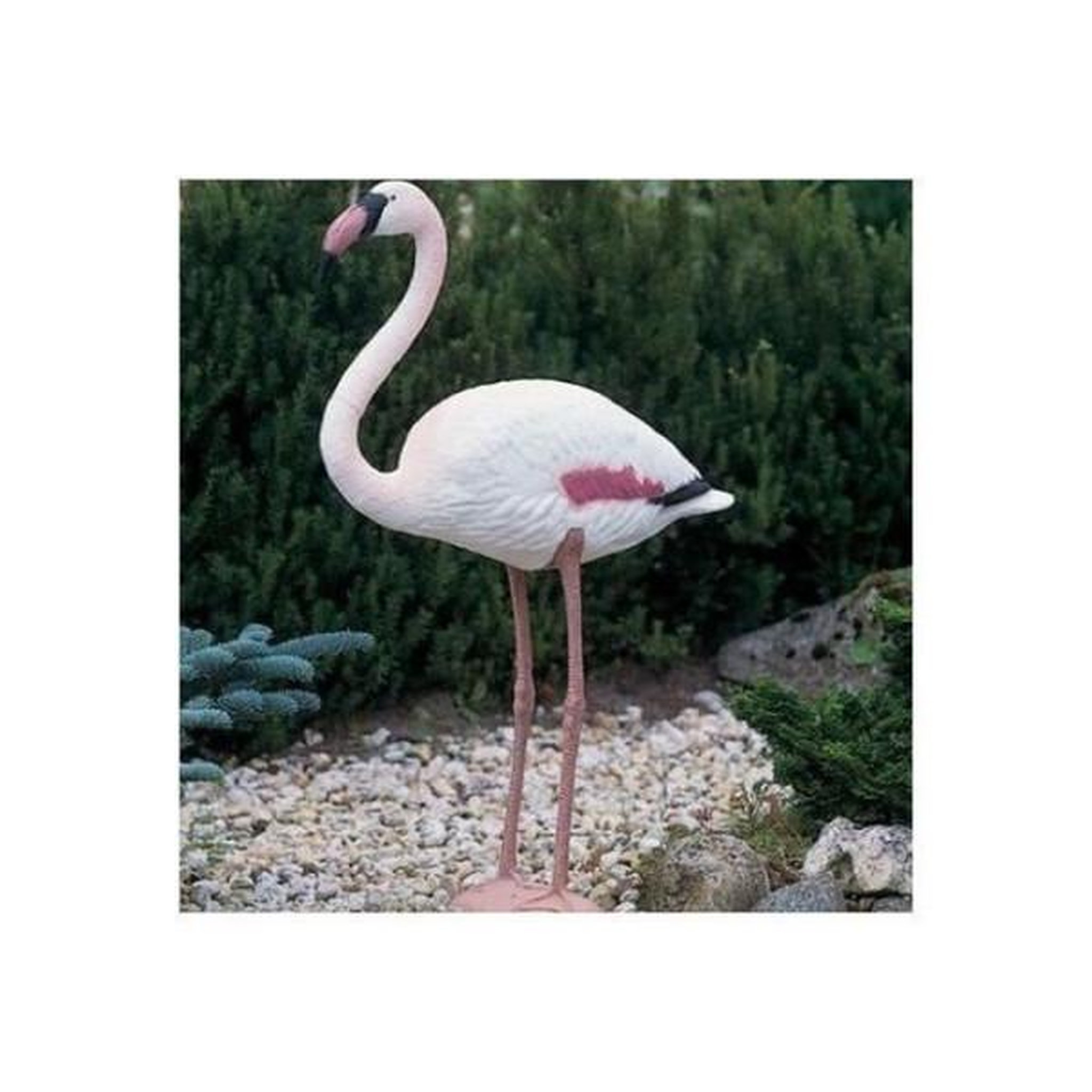 Voir la diapositive 2 : Ubbink Flamant en résine - Hauteur 88 cm - Décoration de jardin UBBINK