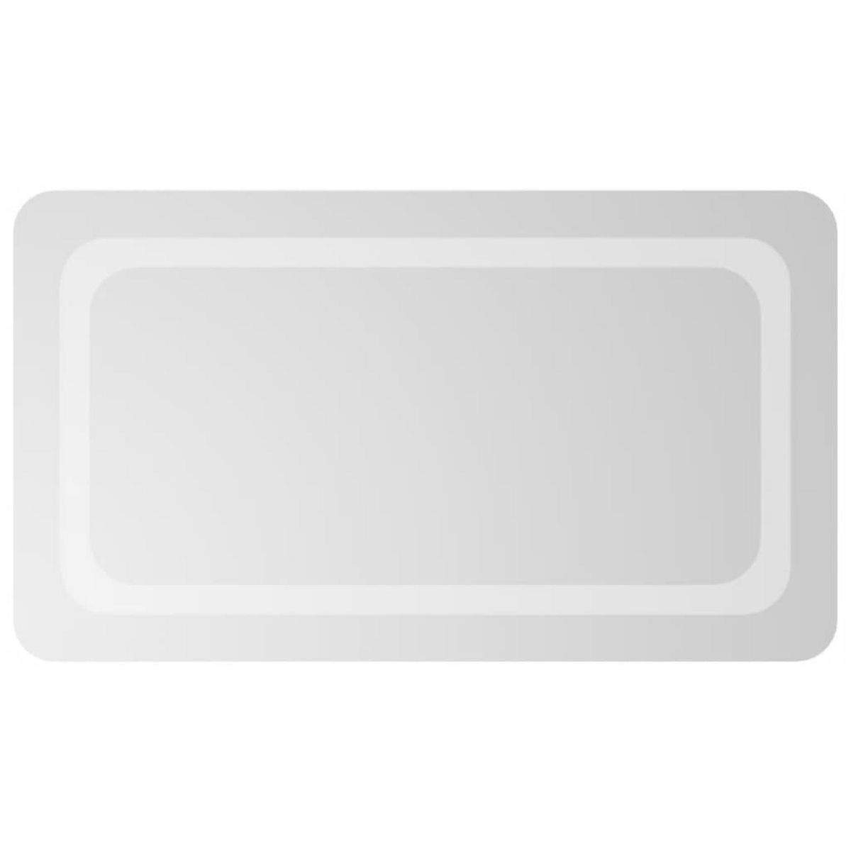 VIDAXL Miroir de salle de bain a LED 40x60 cm