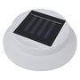 VIDAXL Lampes solaire a LED d'exterieur pour cloture 12 pcs Blanc