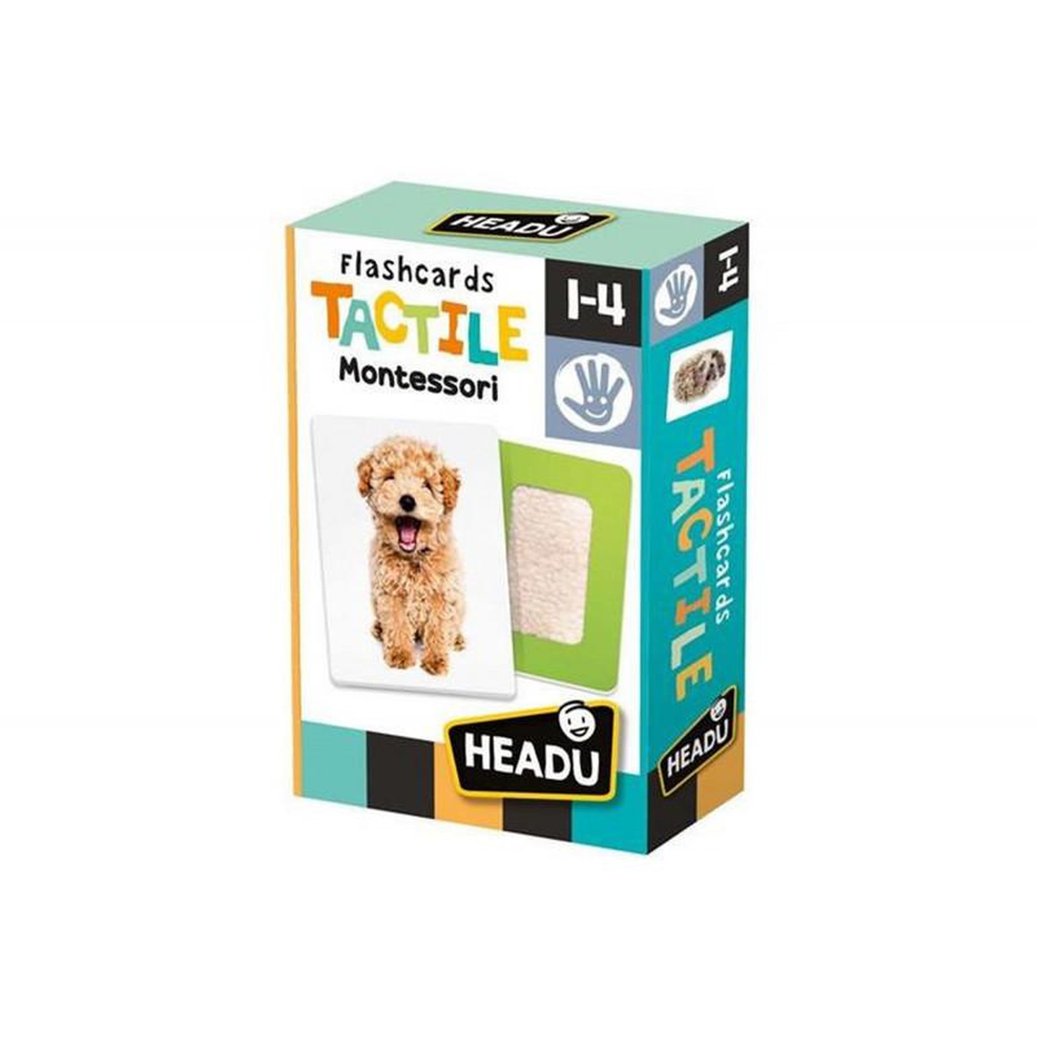 HEADU Jeu découverte Headu Flashcards Tactile