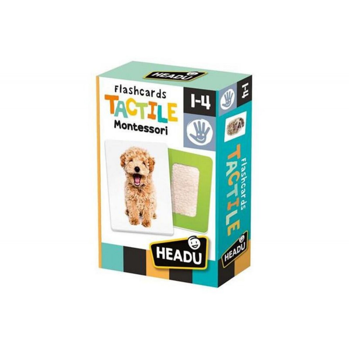 HEADU Jeu découverte Headu Flashcards Tactile