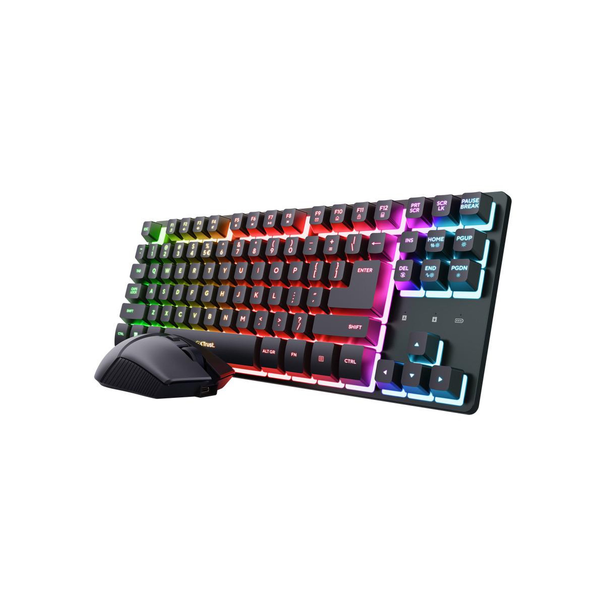 Trust Trust gxt 832 thado clavier souris incluse gaming rf sans fil qwerty italien noir