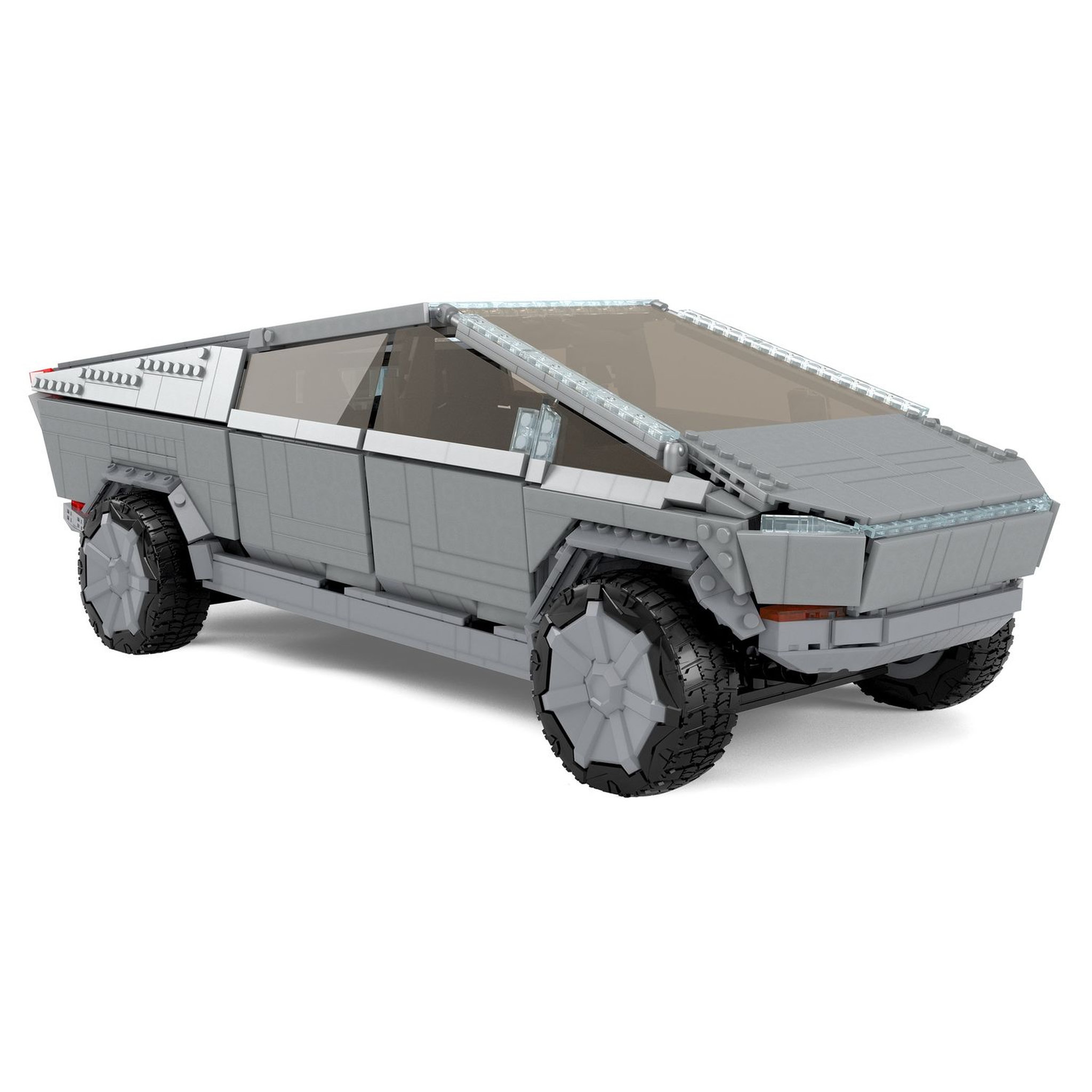 Voir la diapositive 2 : MEGA Mega Construx - Coffret Cybertruck Tesla à construire