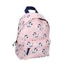 Voir la diapositive 2 : Sac maternelle avec pochette avant motifs zébres