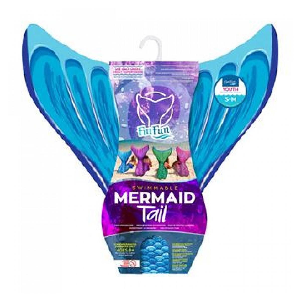 FINFUN Queue De Sirène Bleue Complete Junior L-XL